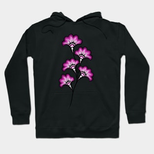 Bouquet of Pink Hibiscus Flowers Hoodie